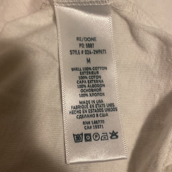 Re/done 90s tee sz M - Picture 11 of 12